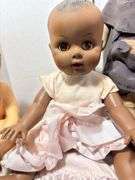 1966 Chalkware Kewpie Piggy Bank & Other Baby Dolls