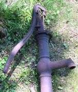 Antique Cast Iron 41” tall Pitcher Pump