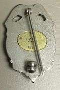 Fairgrove Fire Department Pin (Not a Badge)