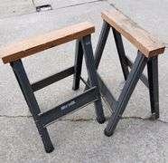 Hirsh Saw Horses 20" wide × 26" tall