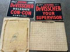 Jerome Devisscher Campaign Signs & Macomb County Base Map