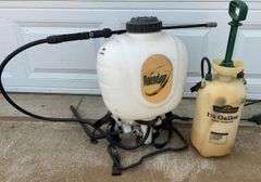 Roundup Backpack Sprayer & 1 1/2 Gallon Groundwork Sprayer