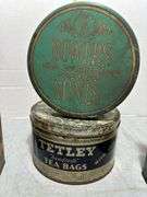 Grandmother, May Day, Tetley Tea Tins & Nestle's Cocoa Tin