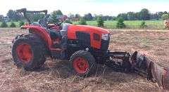 2017 Kabota L6060 3-Point & PTO Tractor w/ Front Hydraulic Push 86” Blade