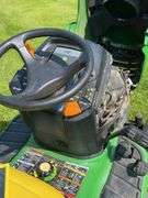 2006 John Deere X300 Lawn Tractor- 668 hours w/ Edge 42” Deck + Bagger System- runs/see video