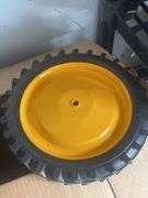 ERTL Rare! Yellow John Deere Cast Iron Tractorcycle- Never Assembled