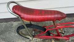 Red Hawthorn One Speed Bicycle
