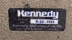 Kennedy 32”x10”x9” Tool Box w/ Tool Shelf & Contents