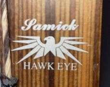 Samick Hawk Eye 56” Recurve Bow, Take-Down 62”-50lbs