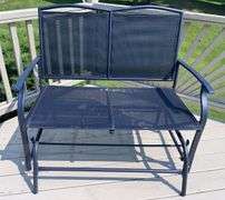 Outdoor Glider Loveseat (36” tall & 41” long)