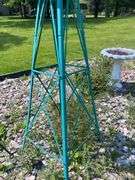 John Deere 7’ tall Metal Windmill