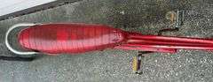 Red Hawthorn One Speed Bicycle