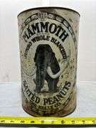 Mammoth Salted Peanuts Tin w/ Lid