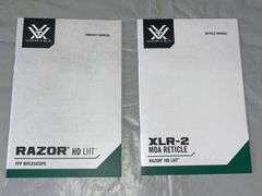 Vortex Razor HD LHT 4.5-22X50 XLR-2 MOA Recticle New Riflescope