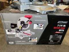 Tool Shop Miter Saw w/ Laser Guide - Has Power