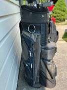 Tour Technology Golf Bag Full of Various Makers Golf Clubs - See Pics