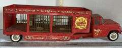 Buddy L "The Wild Animal Circus On Wheels", 1940’s Wyandotte Pressed Steel Toy Airplane & Primitive 