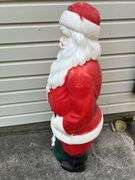Vintage 47” Tall Empire Santa Blow Mold- Untested/Light Bulb Missing