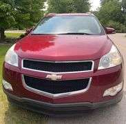 2009 Red Jewel Chevrolet FWD 1LT Traverse w/ 7 Passenger Seating