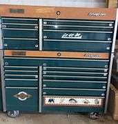 Snap-On KLR Outdoor Edition Toolbox w/ Top Chest & Side Locker 5’ tall, 79” wide & 24” deep