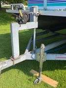 1995 18’ Tahoe Alpine Pontoon Boat w/ Mercury 50 HP 2 Cycle/Oil Injected Motor & Bunk Trailer
