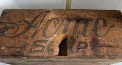 Laity Bro’s & Co’s Wooden Soap Crate 21”X 15”X 8”