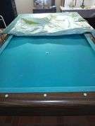 98"×53" Pool Table w/ Ping Pong Table Top