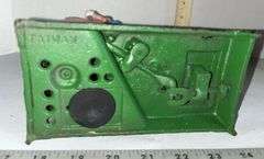 Mason & Hod-Carrier Cast Iron Mechanical Bank