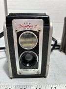 Kodak Duaflex II Camera w/ Strap, Bell & Howell Filmo Companion Double Run Movie Camera & King Regul
