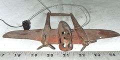 Buddy L "The Wild Animal Circus On Wheels", 1940’s Wyandotte Pressed Steel Toy Airplane & Primitive 