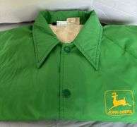 John Deere Women Med. Snow Pants, Hoods, Ball-Caps, Dealership Men’s XL Shirt & Medium JD Jacket