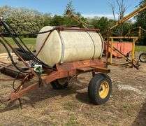 300 Gallon 30’ Working With Field Sprayer