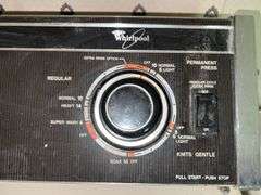 Whirlpool Heavy Duty Washer (43”T,27”W,26”D)