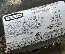 Sears Craftsman 10” Table Saw- has power