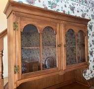 Young Republic Solid Maple 2 Piece Hutch (73”T,44”W,19”D)