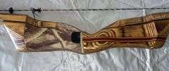 Samick Hawk Eye 56” Recurve Bow, Take-Down 62”-50lbs