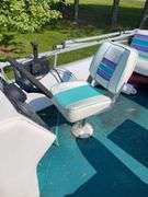 1995 18’ Tahoe Alpine Pontoon Boat w/ Mercury 50 HP 2 Cycle/Oil Injected Motor & Bunk Trailer