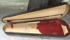 Two Wood G&B Violin Cases & Chipboard Case