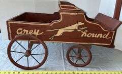 Primitive Children’s Grey Hound Wood Wagon