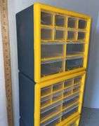 Three 12 Drawer Storage Organizers