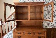 Young Republic Solid Maple 2 Piece Hutch (73”T,44”W,19”D)