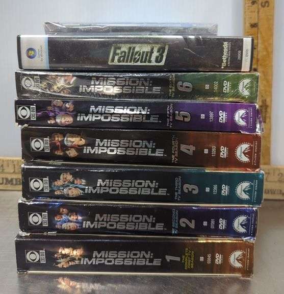 Mission Impossible DVDs Season 1-6, Windows Game & CD