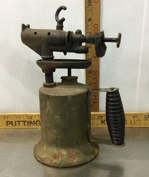 Antique Brass Fulton Blow Torch