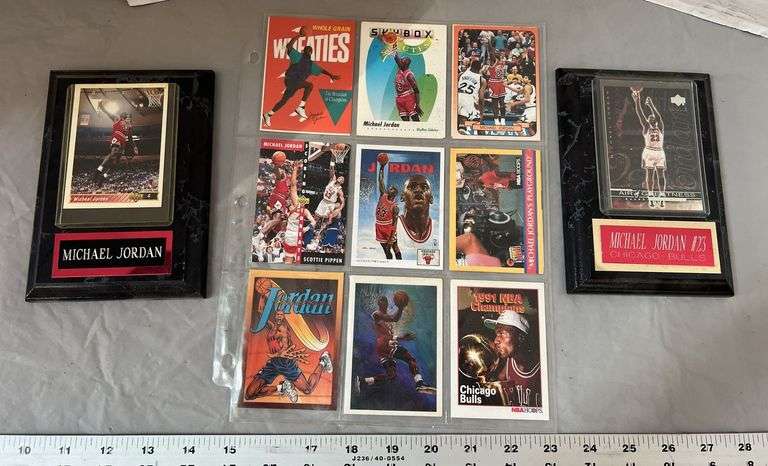 Michael Jordan Basketball Card Collection