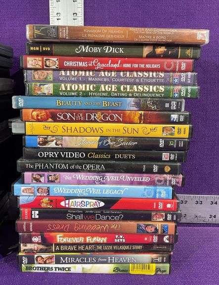 40 Ct. Assorted DVDs