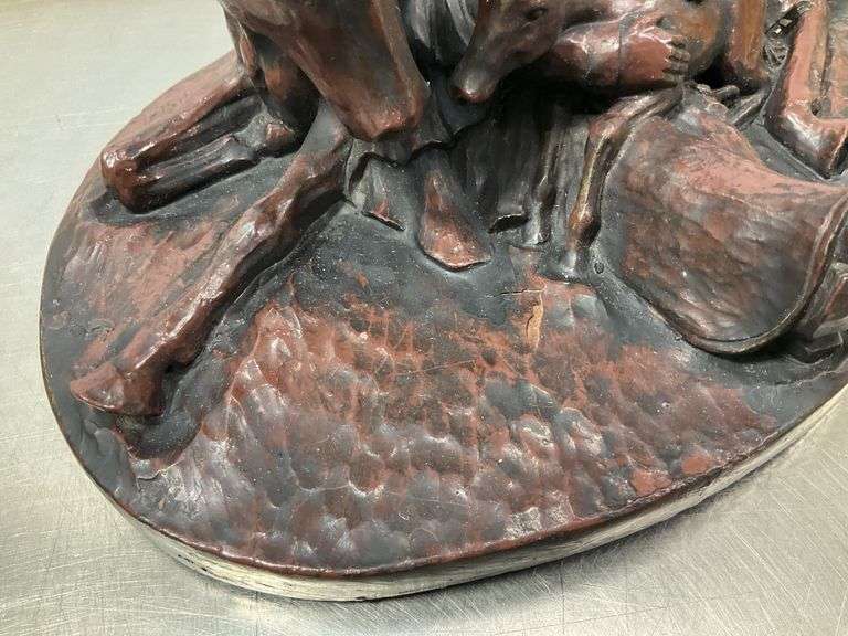 Limited Edition Sculpture Titled “Lady and Her Firstborn” By J Largo