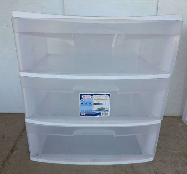 3 Drawer Storage Carts