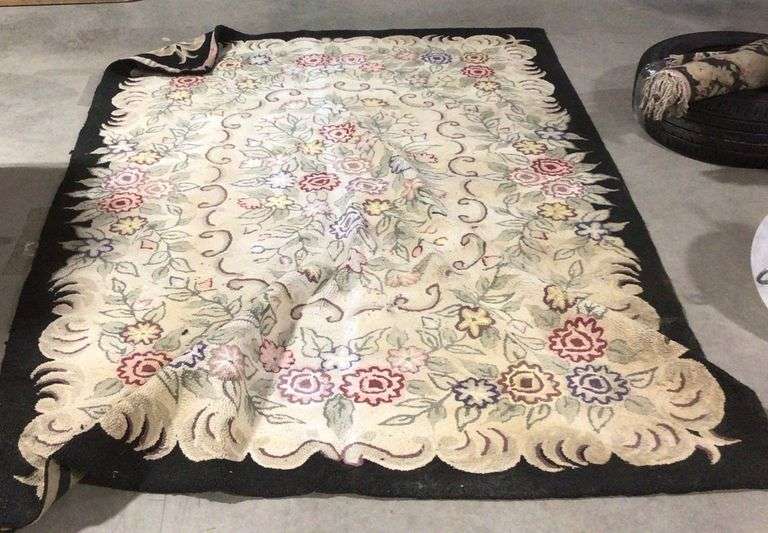(2) Floral Area Rugs