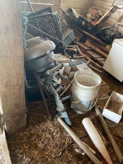 Non Running Equitment, Boat Motor, Milk Cans & More