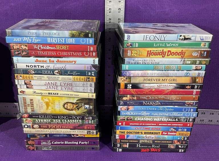 40 Ct. Assorted DVDs